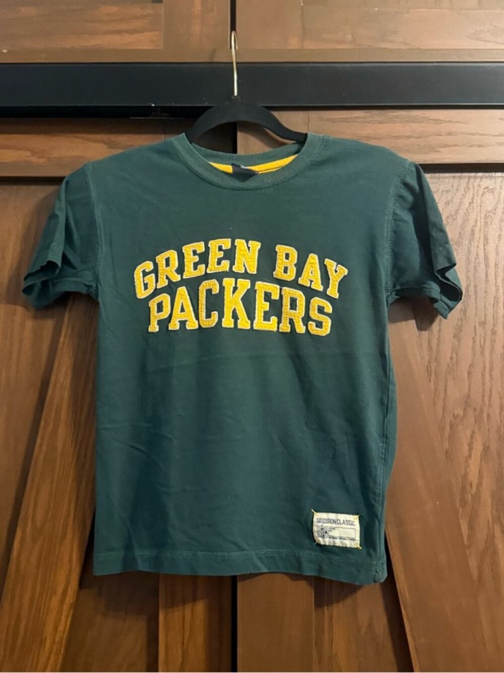 Vintage Reebok NFL Gridiron Classic Green Bay Packers T Shirt Women's S EUC